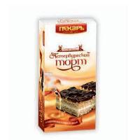 Торт вафельный "Петербургский" Карамельный с ромом