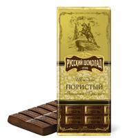 Русский шоколад Элитный горький пористый